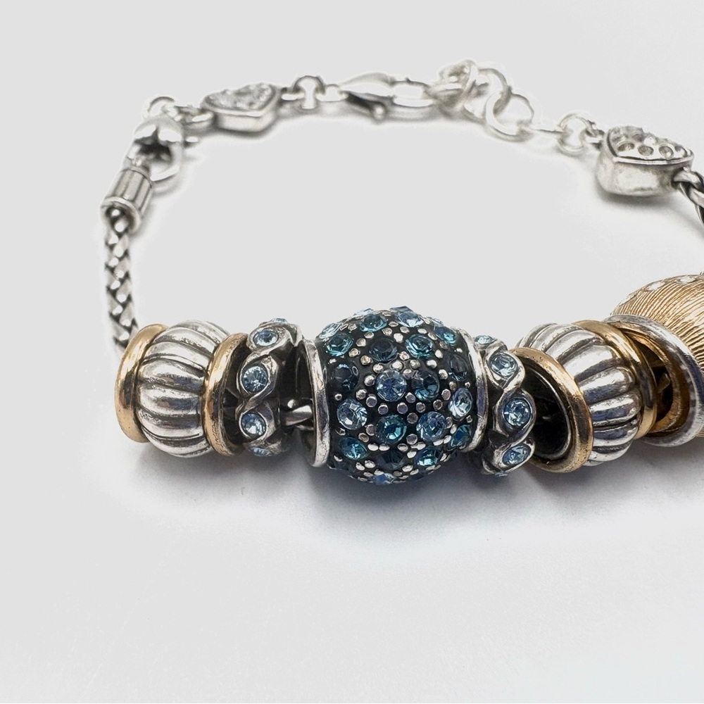 Brighton Charm Bracelet With Seven Charm Included - Picture 2 of 6